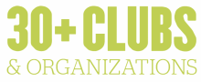 30+ Clubs & Organizations