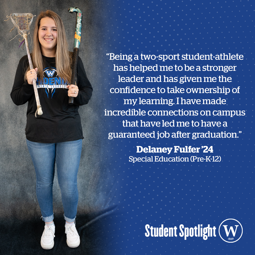 Student Spotlight: Delaney Fulfer '24 | Wilson Edu