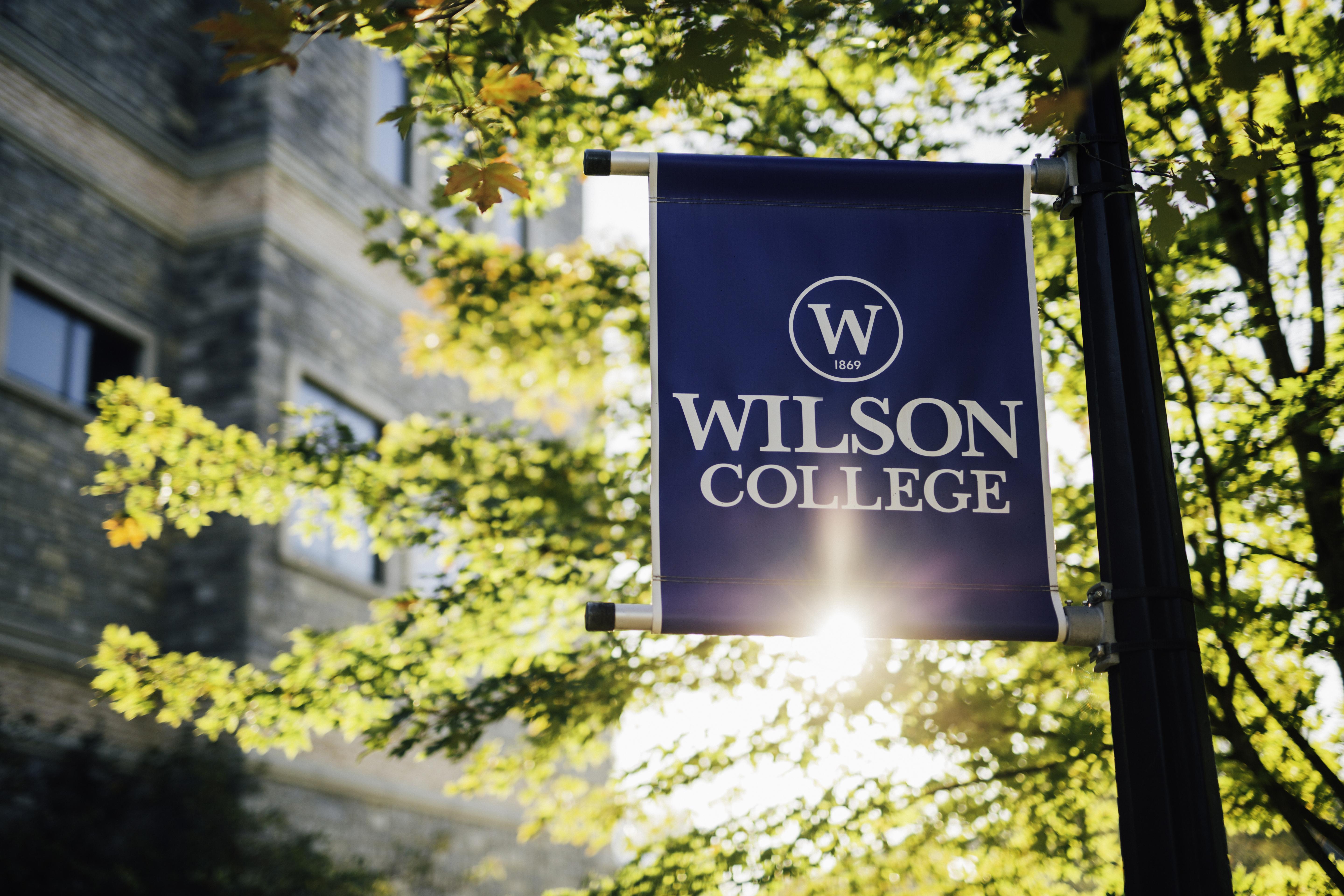 Wilson College banner