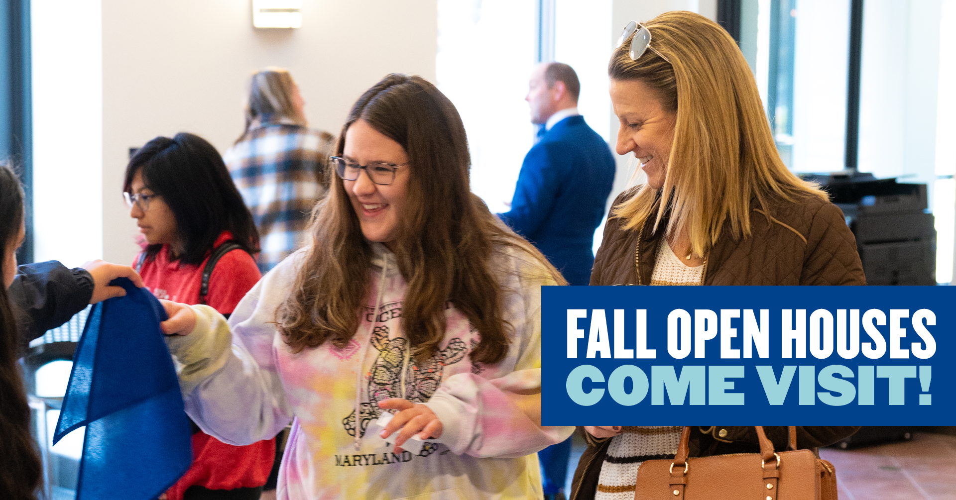 Fall open houses - come visit!