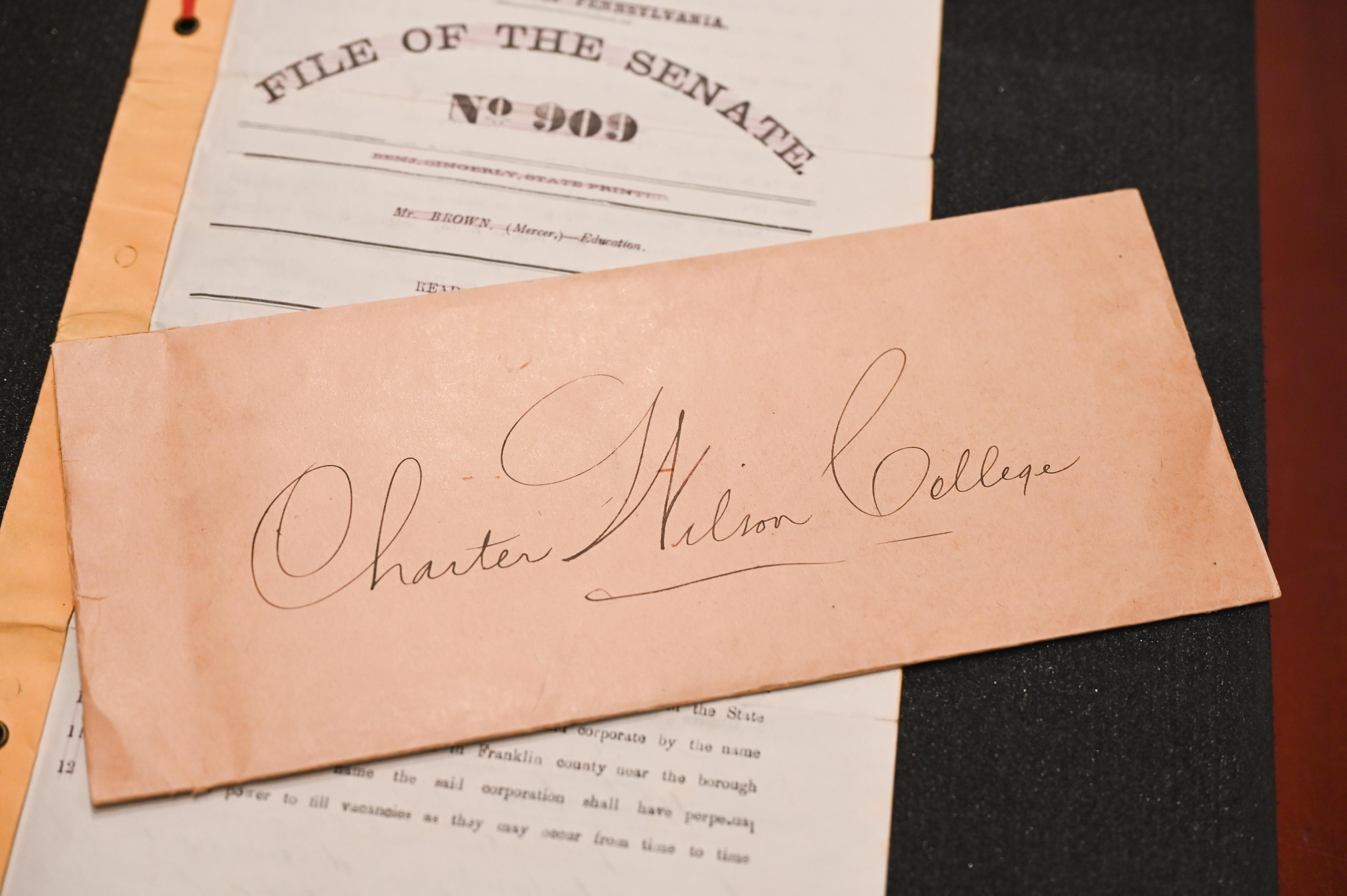 Wilson College Charter