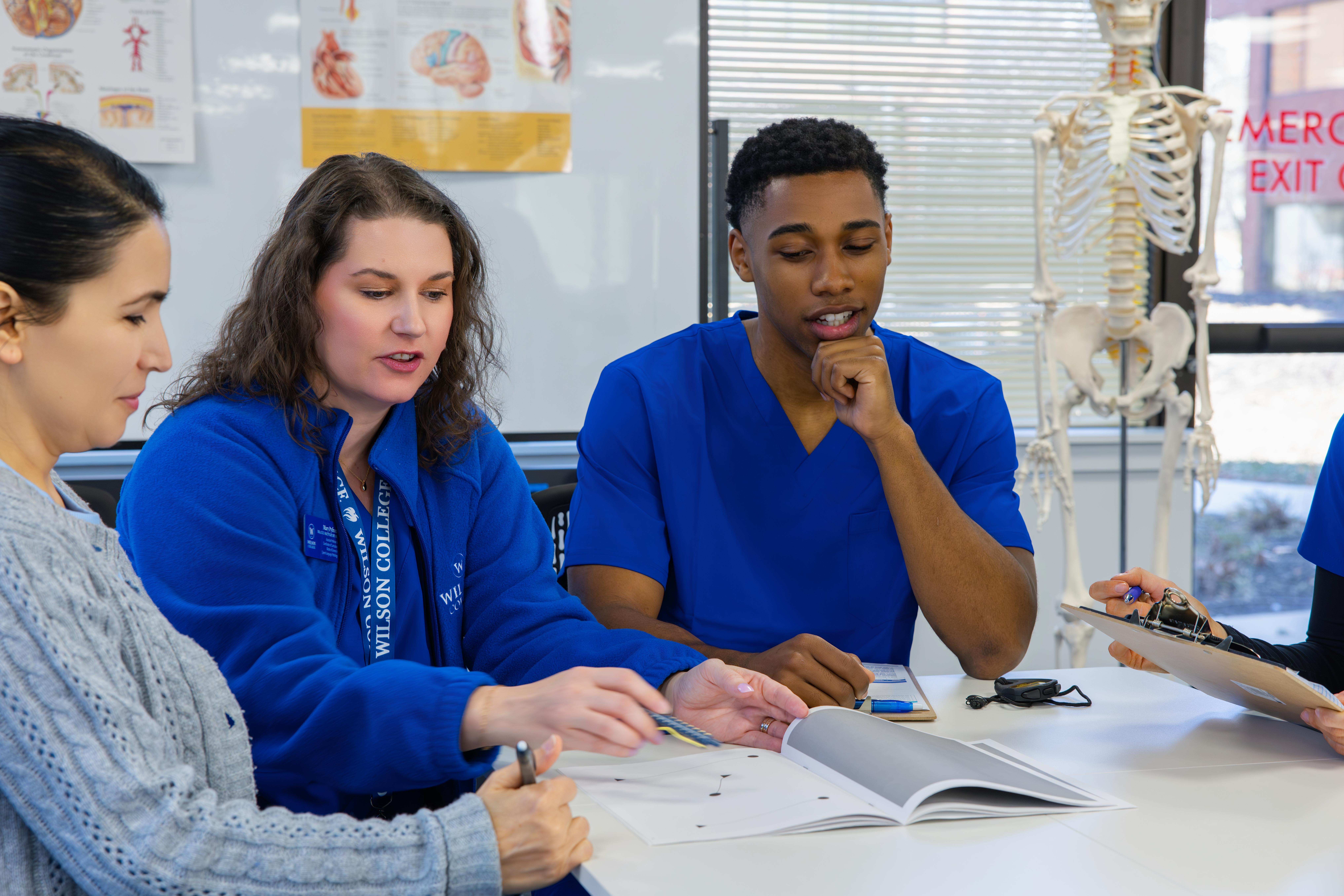 MS-SLP students in classroom