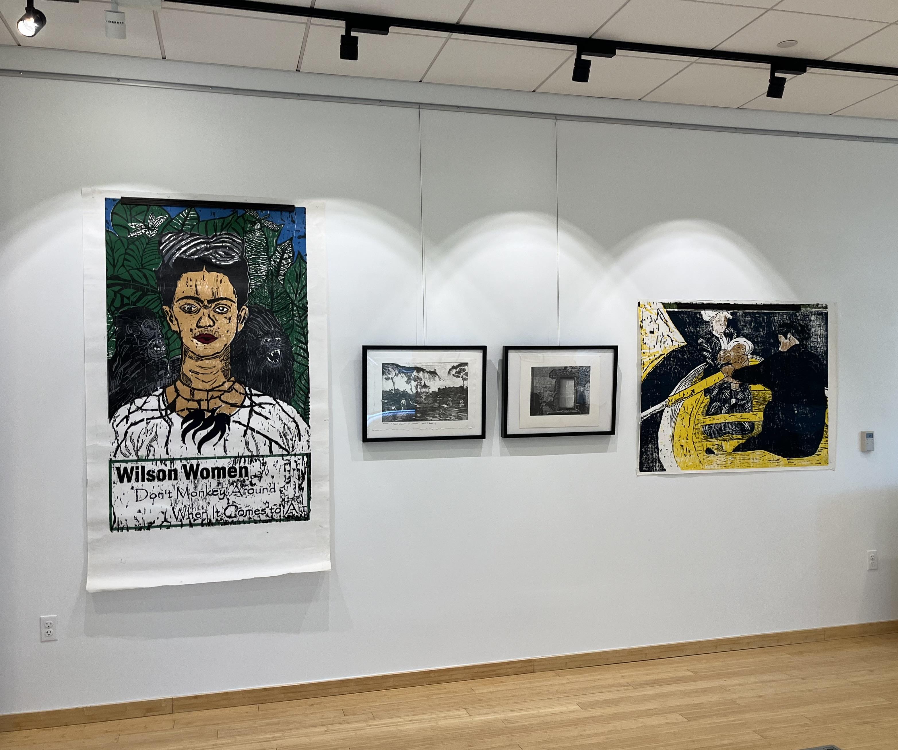 Prof. Emeritus R.K. Dickson & Students exhibition